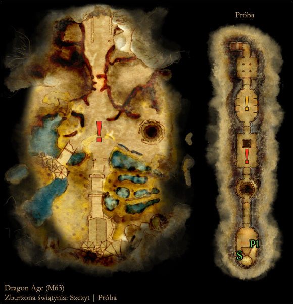CIEKAWOSTKI - Zburzona świątynia | Mapy lokacji | Dragon Age Początek - Dragon Age: Początek - poradnik do gry