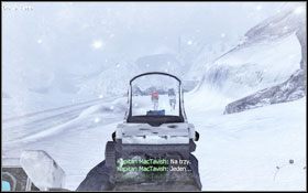 Biegnij dalej, dowiesz się o ciekawej funkcji Twojej broni - czujnik pulsu #1 - Akt I - Alpinista | Kampania Call of Duty Modern Warfare 2 - Call of Duty: Modern Warfare 2 - poradnik do gry