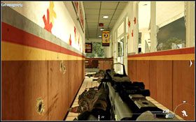 Czas się przegrupować, podczas drogi do zaznaczonego miejsca dowództwo uzna, iż jest tam zbyt niebezpiecznie, zostaniesz skierowany do Burger Town - Akt II - Rosomaki! | Kampania Call of Duty Modern Warfare 2 - Call of Duty: Modern Warfare 2 - poradnik do gry