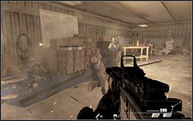 Po dotarciu na powierzchnię zlikwiduj po cichu strażnika stojącego na platformie #1 , drugim zajmie się MacTavish - Akt II - Jedyny łatwy dzień... był wczoraj | Kampania - Call of Duty: Modern Warfare 2 - poradnik do gry