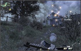 Pod klawiszem [4] znajdziesz celownik laserowy #1 , dzięki któremu oznaczysz cele swojemu towarzyszowi siedzącemu w samolocie - Bravo - Strażnik | Operacje Specjalne w Call of Duty Modern Warfare 2 - Call of Duty: Modern Warfare 2 - poradnik do gry