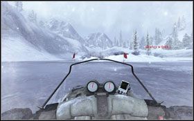 Pierwsze bramki znajdziesz po prawej stronie, przy następnym rozwidleniu skręć w lewo - czarne ramki #1 - Charlie - Próba czasowa | Operacje Specjalne w Call of Duty Modern Warfare 2 - Call of Duty: Modern Warfare 2 - poradnik do gry