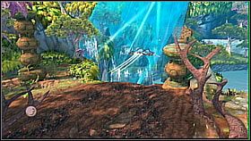 Podążamy jeszcze kawałek dalej za Szamanem w górę - Zolar Forest | Opis przejścia | Ratchet & Clank A Crack in Time - Ratchet & Clank: A Crack in Time - poradnik do gry