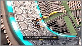 Będąc na pokładzie musimy dostać się do wnętrza - Vorselons Ship | Opis przejścia | Ratchet & Clank A Crack in Time - Ratchet & Clank: A Crack in Time - poradnik do gry