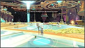 Na zakończenie trzeba zmierzyć się ze zwariowanym robotem - The Great Clock II | Opis przejścia | Ratchet & Clank A Crack in Time - Ratchet & Clank: A Crack in Time - poradnik do gry