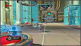 Tym razem poznamy kilka bonusów - warto z nich korzystać, bo ułatwiają sprawę - The Great Clock III | Opis przejścia | Ratchet & Clank A Crack in Time - Ratchet & Clank: A Crack in Time - poradnik do gry