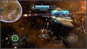 Po przylocie do sektora Ratchet od razu trafi na kłopoty - musimy pomóc w pokonaniu dużego statku - Korthos Sector I | Opis przejścia | Ratchet & Clank A Crack in Time - Ratchet & Clank: A Crack in Time - poradnik do gry