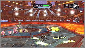 Bros Before Foes (nagroda: 3500 śrubek, broń Negotiator ) - najpierw pokonujemy 3 fale łatwych wrogów z pomocą Qwarka - Agorian Battleplex - Bronze Tournament | Opis przejścia - Ratchet & Clank: A Crack in Time - poradnik do gry