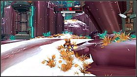 Teraz trzeba udać się wzdłuż ogrodzenia - Tombli Outpost | Opis przejścia | Ratchet & Clank A Crack in Time - Ratchet & Clank: A Crack in Time - poradnik do gry