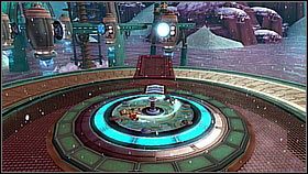 Za przejściem skaczemy na korzeń i zjeżdżamy nim na dół - Tombli Outpost | Opis przejścia | Ratchet & Clank A Crack in Time - Ratchet & Clank: A Crack in Time - poradnik do gry