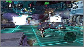 3 - Nefarious Space Station | Opis przejścia | Ratchet & Clank A Crack in Time - Ratchet & Clank: A Crack in Time - poradnik do gry