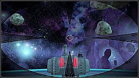 Podchodzimy do głównego komputera i rozmawiamy z nadzorcą - Nefarious Space Station | Opis przejścia | Ratchet & Clank A Crack in Time - Ratchet & Clank: A Crack in Time - poradnik do gry