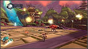 7 - Gimlick Valley | Opis przejścia | Ratchet & Clank A Crack in Time - Ratchet & Clank: A Crack in Time - poradnik do gry