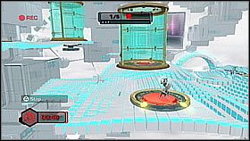 Najpierw wybieramy czerwony klon i przeskakujemy po wirze w prawo, spowalniając go - The Great Clock II | Sekrety | Ratchet & Clank A Crack in Time - Ratchet & Clank: A Crack in Time - poradnik do gry