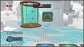 Tam zamieniamy drugie działo w platformę, odbijając jego pocisk i biegniemy z powrotem - The Great Clock II | Sekrety | Ratchet & Clank A Crack in Time - Ratchet & Clank: A Crack in Time - poradnik do gry