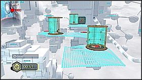 Najpierw czerwonym wskakujemy na przycisk przed nim - The Great Clock III | Sekrety | Ratchet & Clank A Crack in Time - Ratchet & Clank: A Crack in Time - poradnik do gry