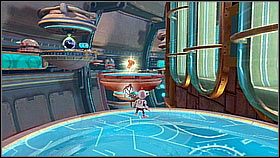 Znajduje się po drugiej zagadce - The Great Clock III | Sekrety | Ratchet & Clank A Crack in Time - Ratchet & Clank: A Crack in Time - poradnik do gry