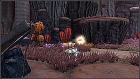 Druga śrubka znajduje się na miejscu treningu z generałem - Vela Sector - Molonoth Fields | Sekrety | Ratchet & Clank A Crack in Time - Ratchet & Clank: A Crack in Time - poradnik do gry