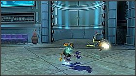 Drugiego ludzika namierzysz w porcie lotniczym - Vela Sector - Terachnos, Axiom City | Sekrety | Ratchet & Clank A Crack in Time - Ratchet & Clank: A Crack in Time - poradnik do gry