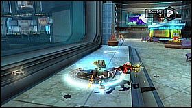 Łapanie trzeciego Zoni rozpoczynamy w kosmicznym porcie - Vela Sector - Terachnos, Axiom City | Sekrety | Ratchet & Clank A Crack in Time - Ratchet & Clank: A Crack in Time - poradnik do gry