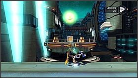 Znajduje się w pobliżu miejsca, gdzie ukrywa się drugi Zoni (sprawdź wyżej) - Vela Sector - Terachnos, Axiom City | Sekrety | Ratchet & Clank A Crack in Time - Ratchet & Clank: A Crack in Time - poradnik do gry