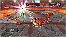 Overkill (nagroda: 25000 śrubek, Chimp-o-Matic ) - 20 rund bezwzględnej walki - Korthos Sector - Agorian Battleplex - turniej Raritanium | Sekrety - Ratchet & Clank: A Crack in Time - poradnik do gry