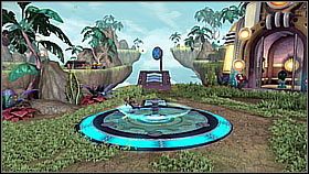 Jest na jednej z początkowych wysepek - Bernilius Sector - Valkyrie Citadel | Sekrety | Ratchet & Clank A Crack in Time - Ratchet & Clank: A Crack in Time - poradnik do gry