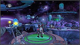 Odrdzewiamy mechanizm i uwalniamy Zoni - Bernilius Sector - Nefarious Space Station | Sekrety - Ratchet & Clank: A Crack in Time - poradnik do gry