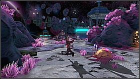 Znajduje się zaraz na początku - Bernilius Sector - Nefarious Space Station | Sekrety - Ratchet & Clank: A Crack in Time - poradnik do gry