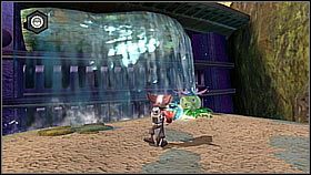 Jest na środkowej części wodospadu - Corvus Sector - Gimlick Valley | Sekrety | Ratchet & Clank A Crack in Time - Ratchet & Clank: A Crack in Time - poradnik do gry