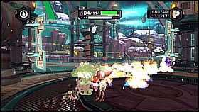 Nazwa: Youre Fired - Punkty umiejętności | Arsenał i umiejętności | Ratchet & Clank A Crack in Time - Ratchet & Clank: A Crack in Time - poradnik do gry