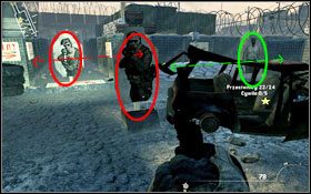 Ostatnie dwie - ruchome - tarcze i sprint do mety. - Inne | Kampania w Call of Duty Modern Warfare 2 - Call of Duty: Modern Warfare 2 - poradnik do gry