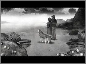 Wróć do groty i opuść ją wyjściem na plażę - Sedge Marsh | Opis przejścia - Dzień pierwszy | The Lost Crown - The Lost Crown: A Ghosthunting Adventure - poradnik do gry