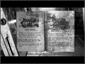 Idź w lewo, obejrzyj obrazy i przejdź do szkieletu w gablocie - Saxton III (1) | Opis przejścia - Dzień drugi | The Lost Crown - The Lost Crown: A Ghosthunting Adventure - poradnik do gry