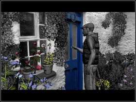 Spróbuj jeszcze zjechać windą na poziom 0 - do piwnicy - Saxton III (1) | Opis przejścia - Dzień drugi | The Lost Crown - The Lost Crown: A Ghosthunting Adventure - poradnik do gry