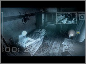 Kamera numery trzy pokazuje Ci sypialnię - Saxton III (2) | Opis przejścia - Dzień drugi | The Lost Crown - The Lost Crown: A Ghosthunting Adventure - poradnik do gry