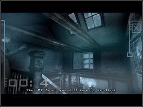 Teraz odczekaj chwilę - Znów aktywność w łazience i dwa razy w sypialni - Saxton III (2) | Opis przejścia - Dzień drugi | The Lost Crown - The Lost Crown: A Ghosthunting Adventure - poradnik do gry