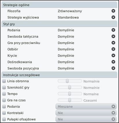 Bardziej ofensywna niż standardowa, ale nadal nakazująca ostrożną grę zespołu - Strategie - Taktyka - Football Manager 2010 - poradnik do gry