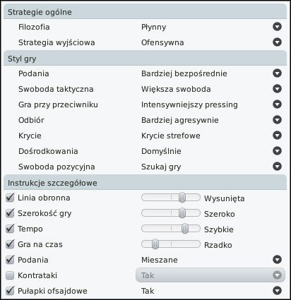 Defensywna, ostrożna gra, z wybijaniem rywala z rytmu - Strategie - Taktyka - Football Manager 2010 - poradnik do gry