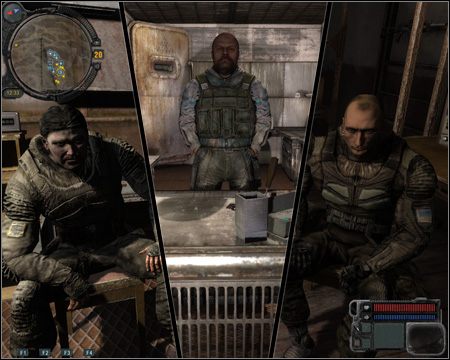 Pierwszym z napotkanych techników jest Cardan (punkt 4 na mapie Zaton) - Mechanicy | Podstawy Stalker Zew Prypeci - S.T.A.L.K.E.R.: Zew Prypeci - poradnik do gry