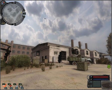 2) Zakład Utylizacji Odpadów- Fabryka pełna wrogo usposobionych najemników (misja 6 (Obóz Najemników)) - Mapa Ogólna (cz.1) | Zaton Stalker Zew Prypeci - S.T.A.L.K.E.R.: Zew Prypeci - poradnik do gry