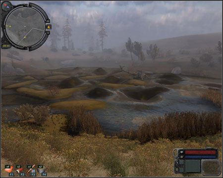 19) Izumrudnoje - Siedlisko chimery z zadania 18 (Polowanie na chimerę) - Mapa Ogólna (cz.4) | Zaton Stalker Zew Prypeci - S.T.A.L.K.E.R.: Zew Prypeci - poradnik do gry