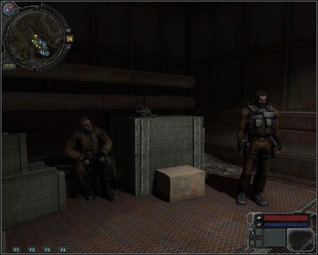 Pora na dokonanie wyboru- opowiemy się po stronie bandytów i zaczniemy strzelać do Stalkerów na atakowanej łodzi, albo zaczniemy strzelać w plecy naszym niedoszłym przyjaciołom - bandytom - Questy (cz.5) | Zaton Stalker Zew Prypeci - S.T.A.L.K.E.R.: Zew Prypeci - poradnik do gry