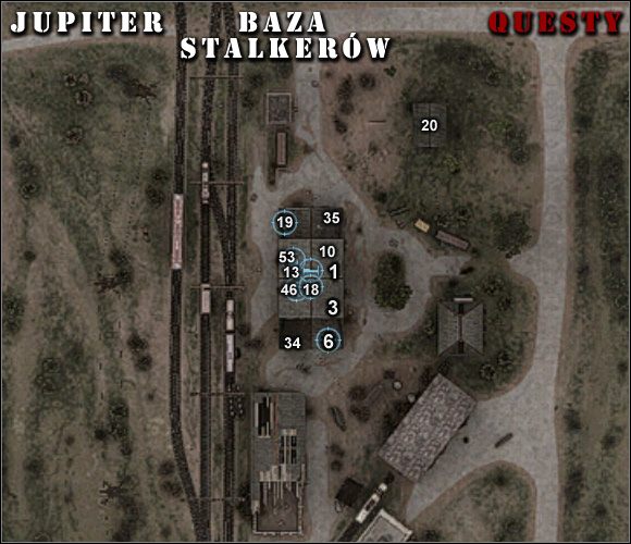 1 - Questy (mapy) | Jupiter w Stalker Zew Prypeci - S.T.A.L.K.E.R.: Zew Prypeci - poradnik do gry
