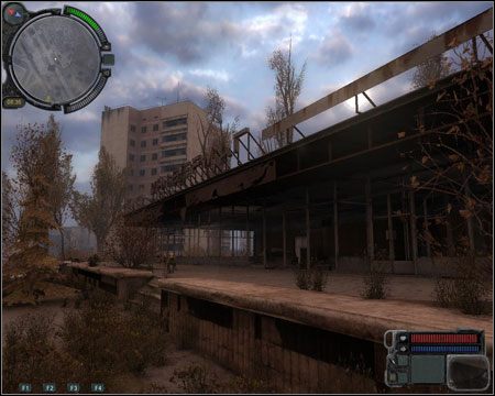 4) Księgarnia - Budynek pełny żołnierzy Monolitu - Mapa Ogólna (cz.1) | Prypeć i Laboratorium X8 w Stalker Zew Prypeci - S.T.A.L.K.E.R.: Zew Prypeci - poradnik do gry