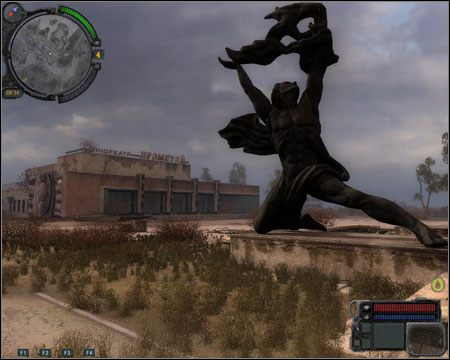 12) Stara Stacja Obsługi - W budynku masa elektrycznych anomalii artefaktami - Mapa Ogólna (cz.2) | Prypeć i Laboratorium X8 w Stalker Zew Prypeci - S.T.A.L.K.E.R.: Zew Prypeci - poradnik do gry