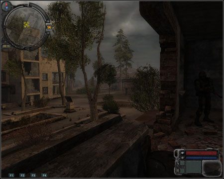 Czekamy cierpliwie i ignorujemy rozkaz o przeszukaniu ciał poległych na placu przeciwników - Questy (cz.1) | Prypeć i Laboratorium X8 w Stalker Zew Prypeci - S.T.A.L.K.E.R.: Zew Prypeci - poradnik do gry