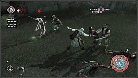 Biegnąc dalej drogą natkniemy się na przeciwników i Vieriego - Sekwencja 3 | Fabuła | Solucja Assassins Creed II - Assassins Creed II - poradnik do gry