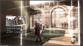 Biegniemy we wskazane miejsce [1], gdzie otrzymamy kolejne zadanie - Sekwencja 4 (1) | Fabuła | Solucja Assassins Creed II - Assassins Creed II - poradnik do gry