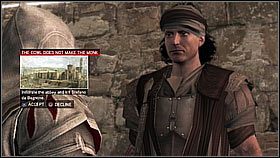 Możemy tu wybrać cztery zadania - Sekwencja 5 (1) | Fabuła | Solucja Assassins Creed II - Assassins Creed II - poradnik do gry